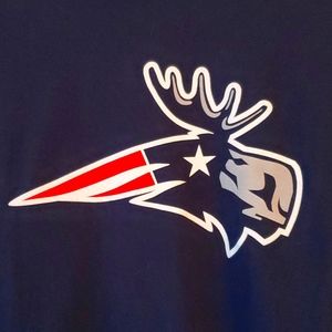 New England Patriots moose long sleeve t-shirt